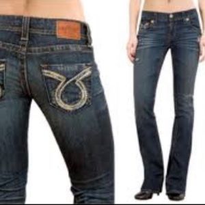 Big Star Sophie bootcut distressed jeans 26L